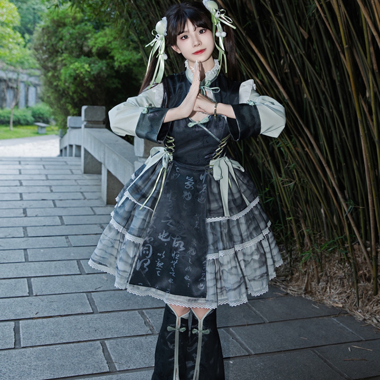 高級❤️オリジナルロリータ 正し アイドル ワンピース