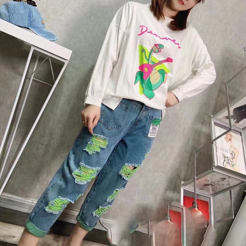 シャツ スプリングスタイルジャケット Tシャツ ジーンズ ロング 大きめサイズ 春物 ミックスインファッション51333505873