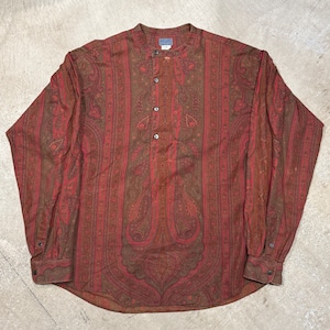 1980~90'S KENZO PAISLEY PATTERN SHIRT