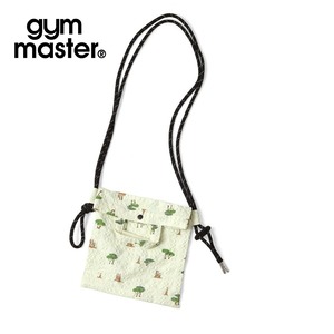 gym master ジムマスター UL シアサッカー 総柄 2WAY ミニショルダートート｜軽量・速乾 フェス＆旅行バッグ G733769 ミーアキャット