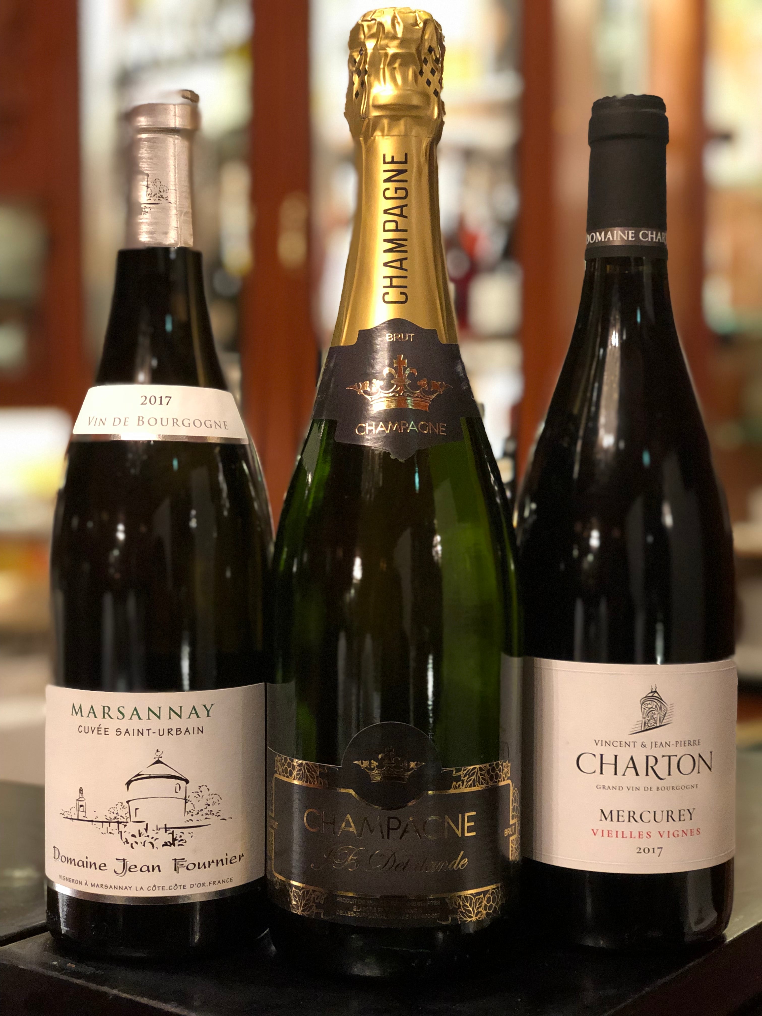 【1月限定商品】マノワのシャンパーニュと白ワイン、赤ワインセット
