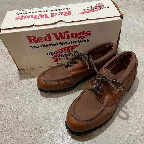 『送料無料』デッドストック箱付き　半円犬タグ　REDWING デッキシューズ　881