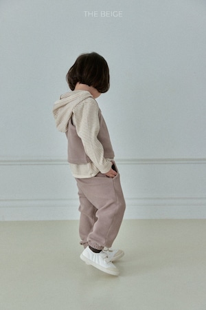 【予約】the beige Spandex Jogger Pants