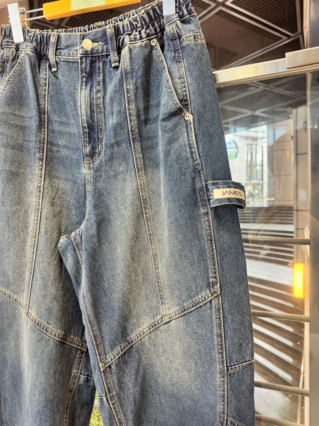 SENO バルーンデニムパンツ