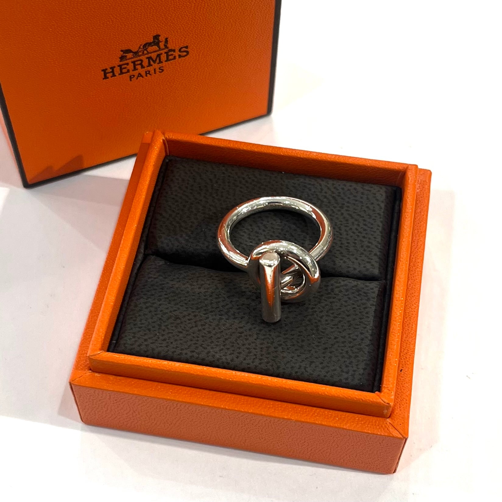 希少サイズ【HERMES】【17号57】2636 エルメス エシャペスターリング