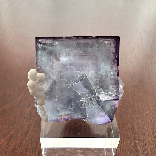 フローライト / アラゴナイト【Fluorite with Aragonite】ギリシャ産