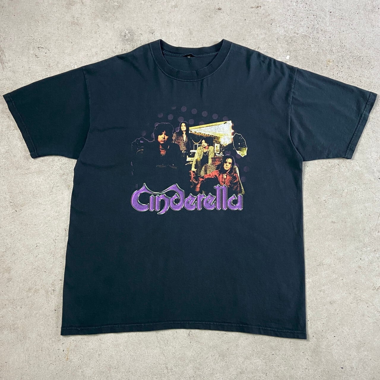 00年代 CINDERELLA シンデレラ ハードロック バンドTシャツ メンズXL 