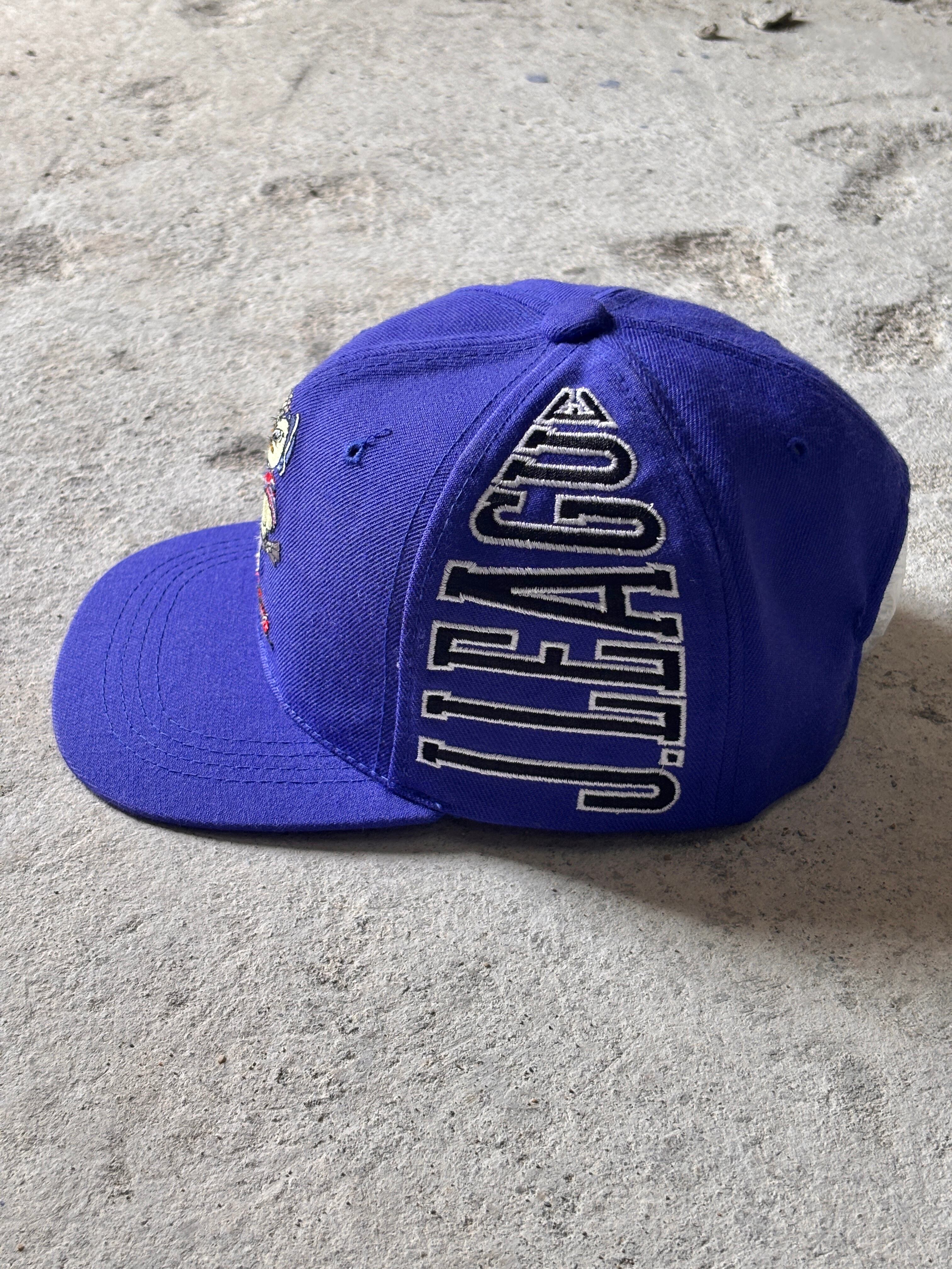 90s J.LEAGUE/横浜マリノスキャップ/Free/スナップバックキャップ/刺繍