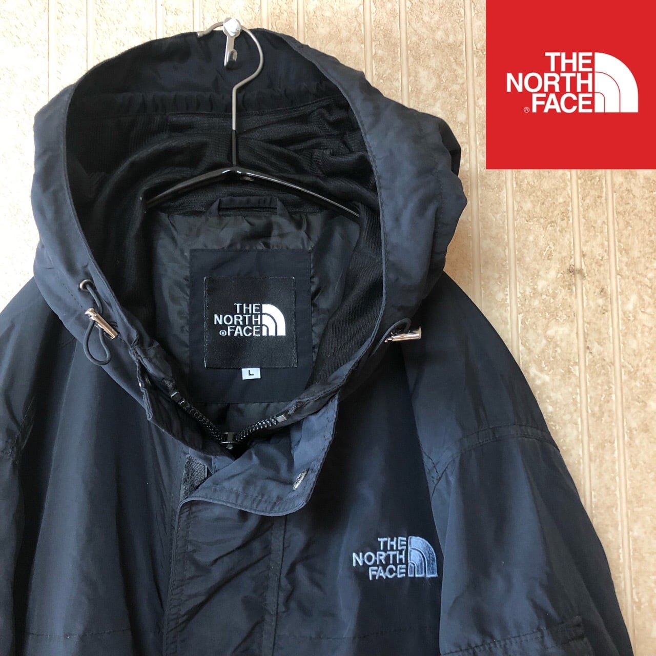 THE NORTH FACE 90s 青刺繍ロゴ マウンテンジャケット | 古着屋メゾン 