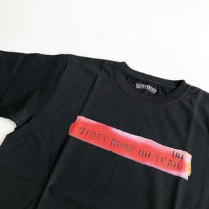 ULTRA HEAVY / DIRTY WORK OH YEAH  / ウルトラヘビー / ジェネラルリサーチ / Tシャツ / ブラック