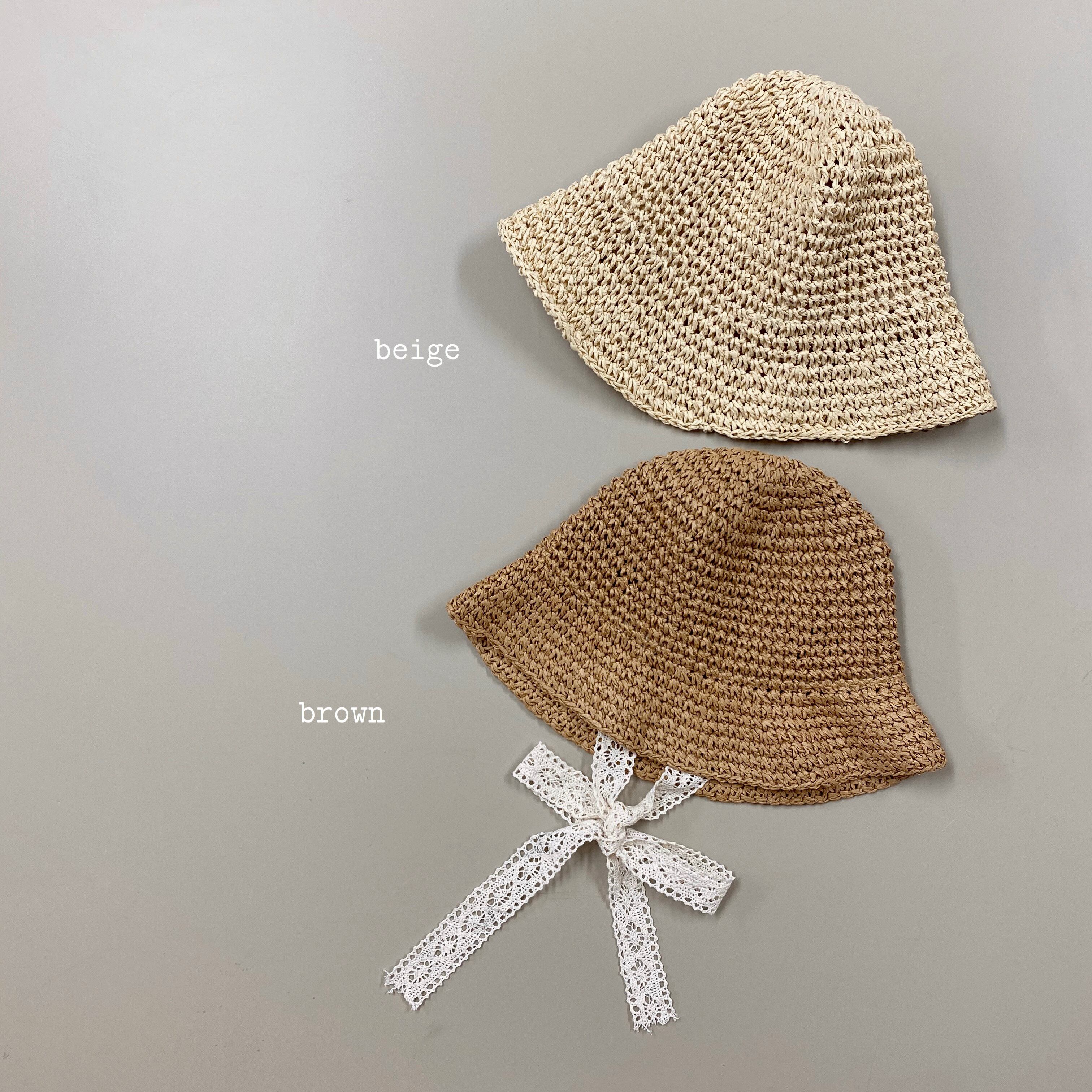 [即納] 3colors straw hat