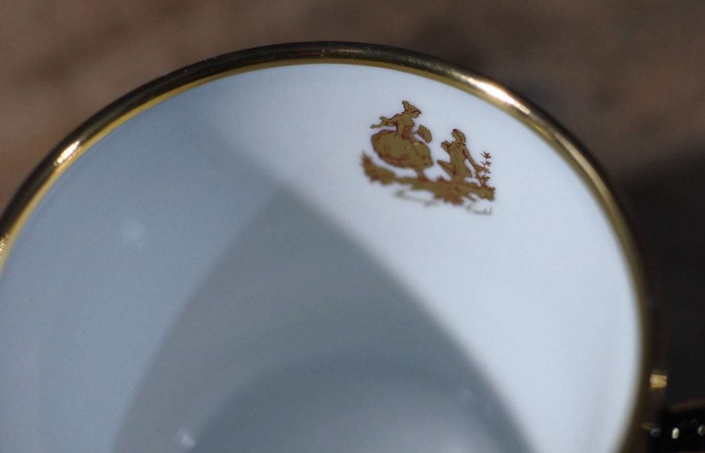 LIMOGES CASTEL リモージュ キャッスル デミタスカップ LIMOGES CASTEL リモージュ キャッスル デミタスカップ