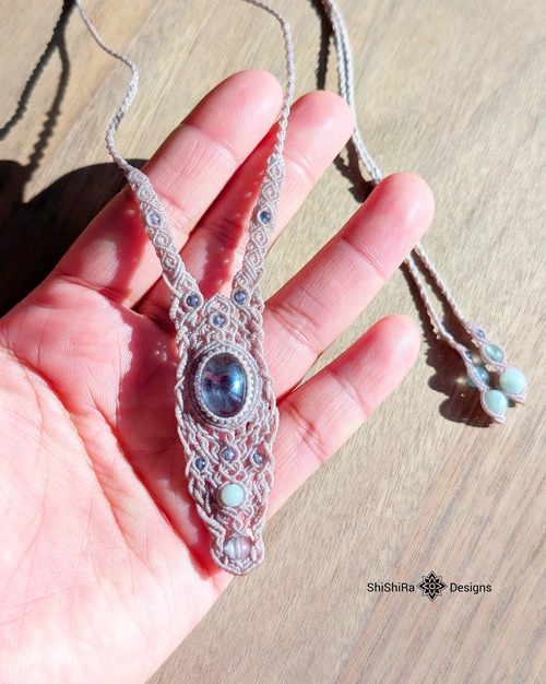 Pendant / Multi color Fluorite
