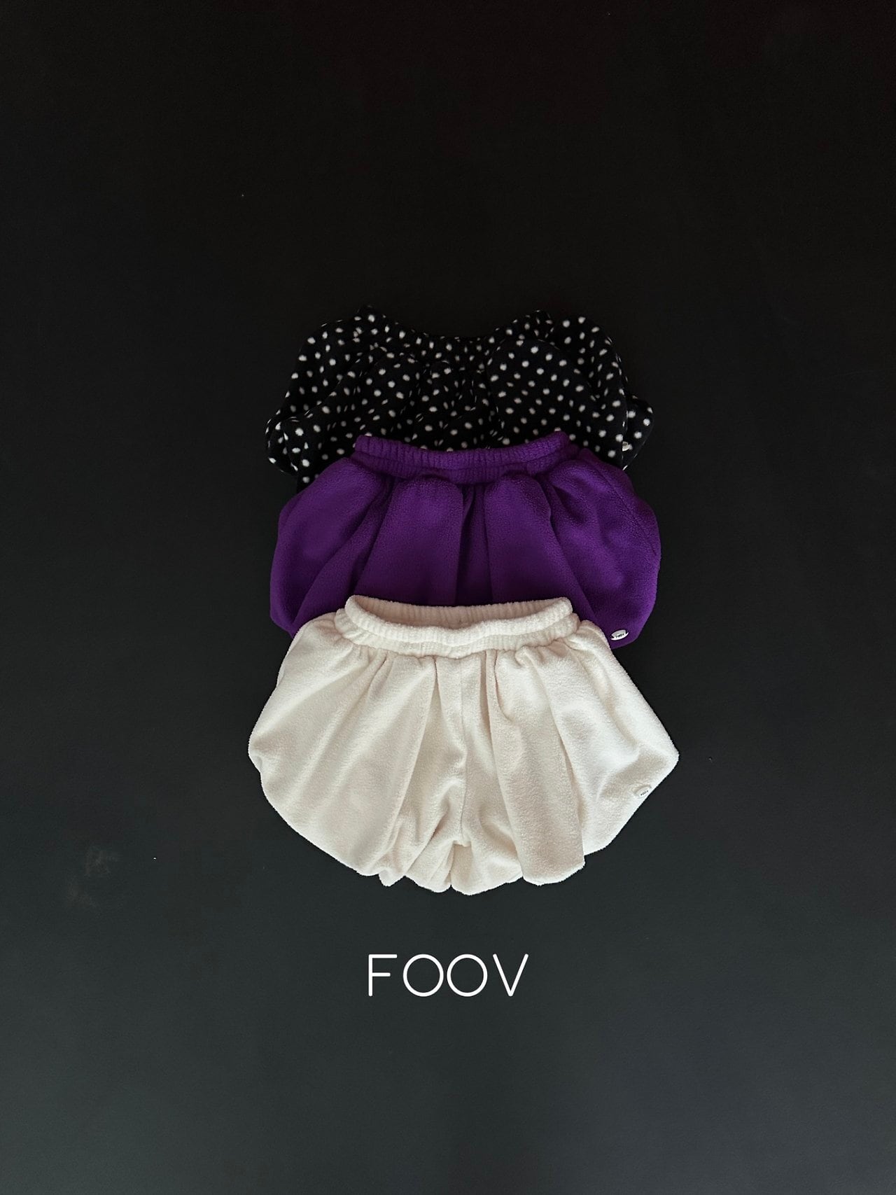 【予約】※foov fleece pumpkin PT /S-JM