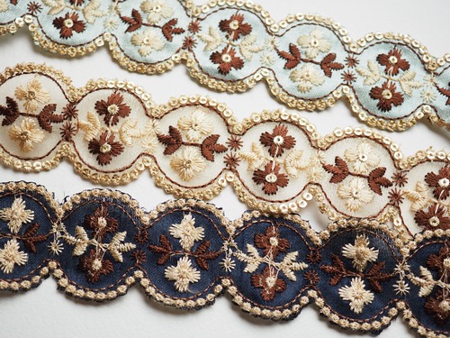 インド刺繍リボン ブレード　　4cm幅(3)