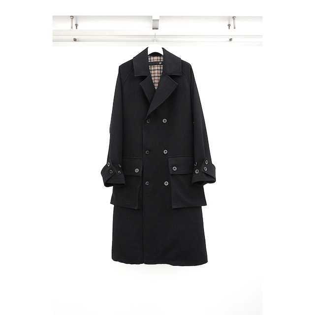 [A.F ARTEFACT] (エーエフアーティファクト) ag-10002 Double Breasted Coat