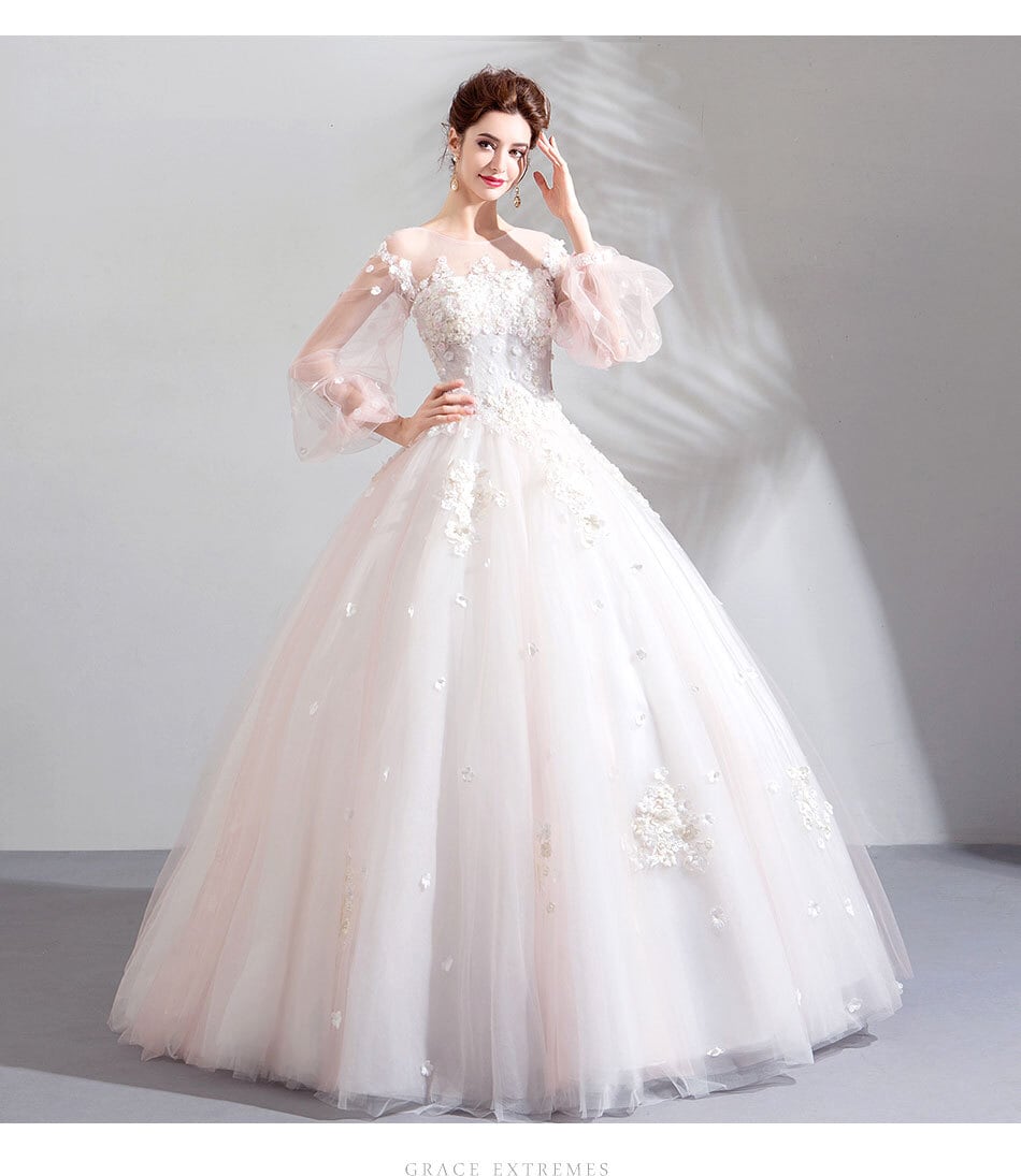 高品質！ ウエディングドレス ホワイト 上質オーガンジー オフショル