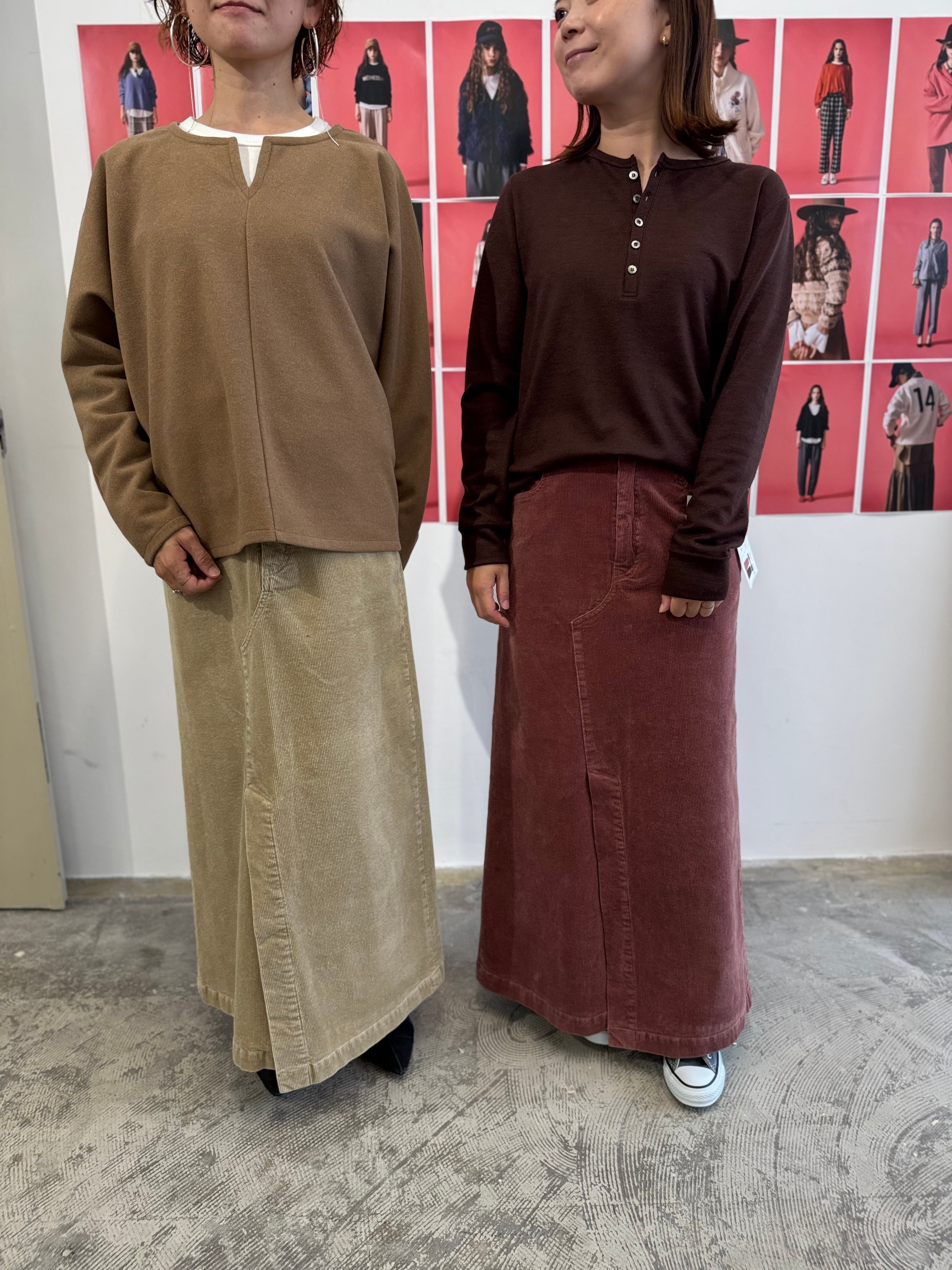 【LEMELANGE】ストレッチコーデュロイスカート 8553302