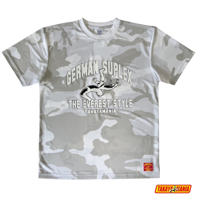 DRY CAMO GERMAN Tシャツ ホワイトウッドランド