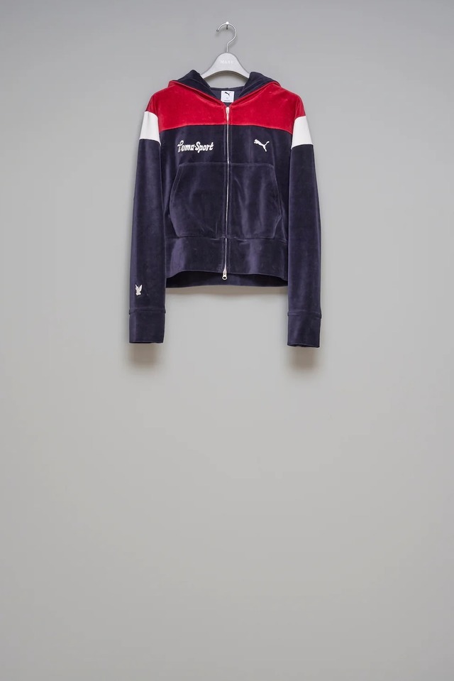MASU / PUMA × MASU T7 SHORT TRACK HOODIE (DARK NAVY)