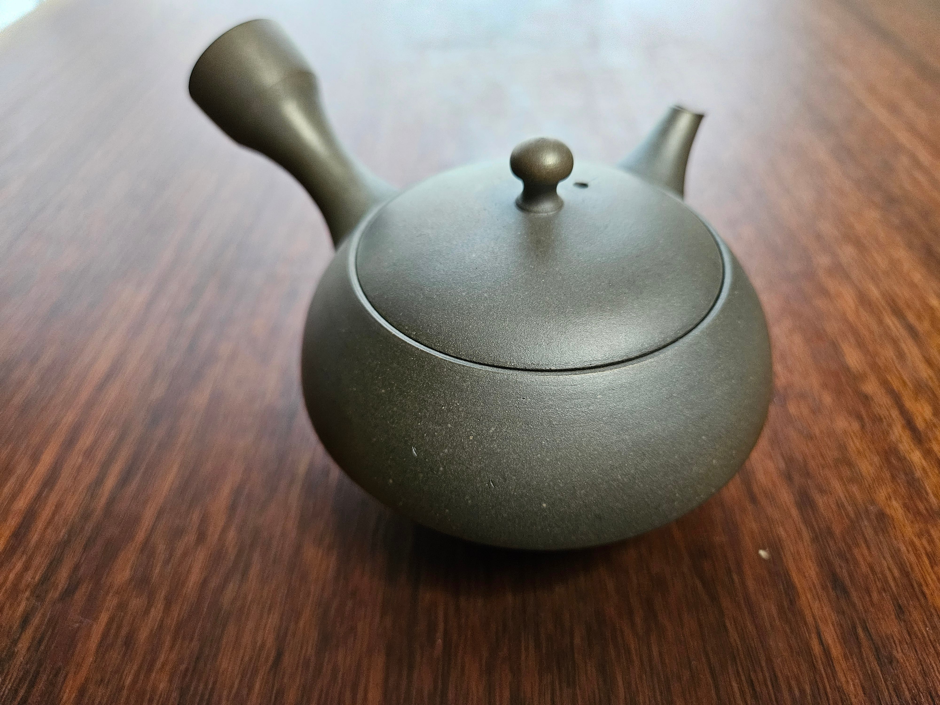 常滑焼】窯変駒型横手急須 千葉光広氏作 | お茶の店 ニルマーネル