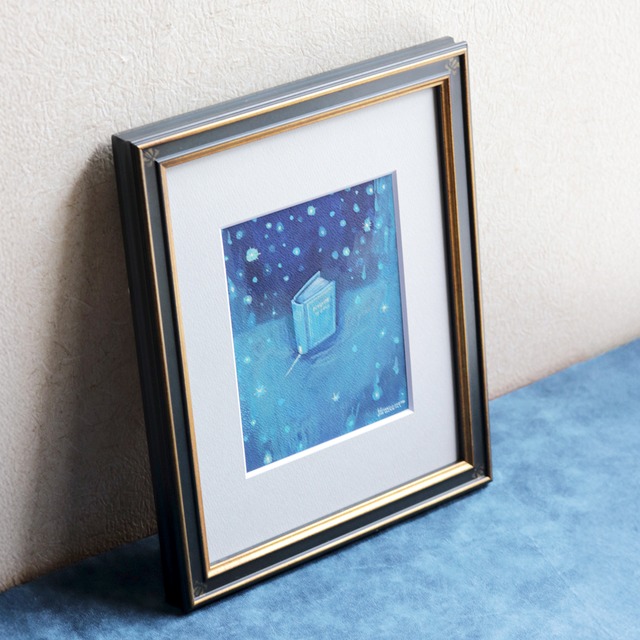 《 HASHIMOTO HIROMI 》額絵「物語に住む」