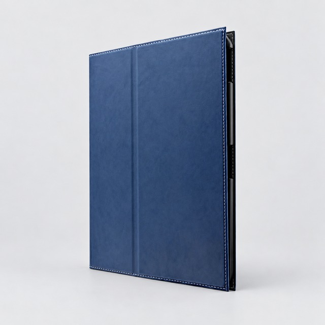 iPad Pro 11インチ 第1世代 ケース ネイビー PUレザー PRIME スタンド カードポケット2枚