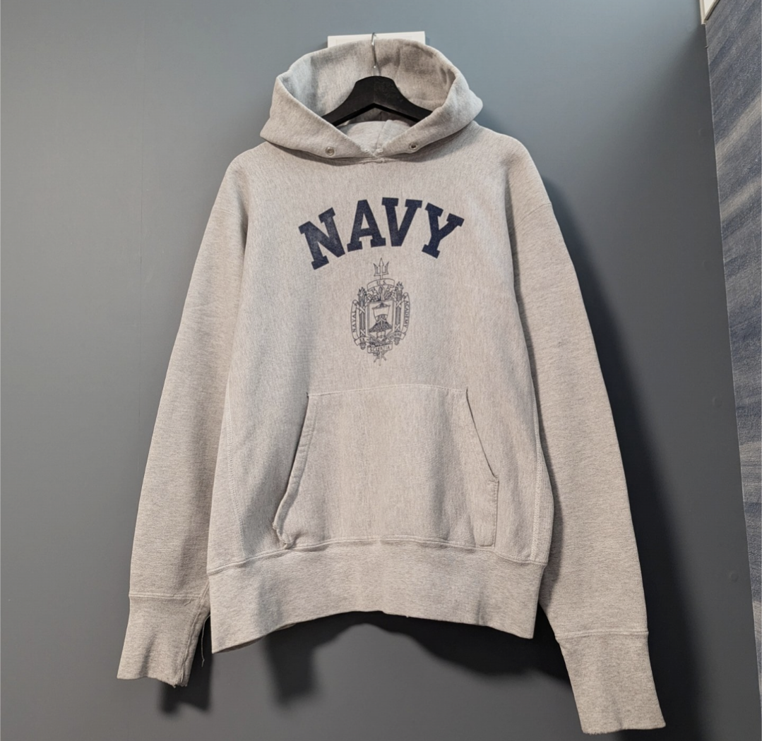 Midshipmen Store us navy r/w type sweat foody 小岩店