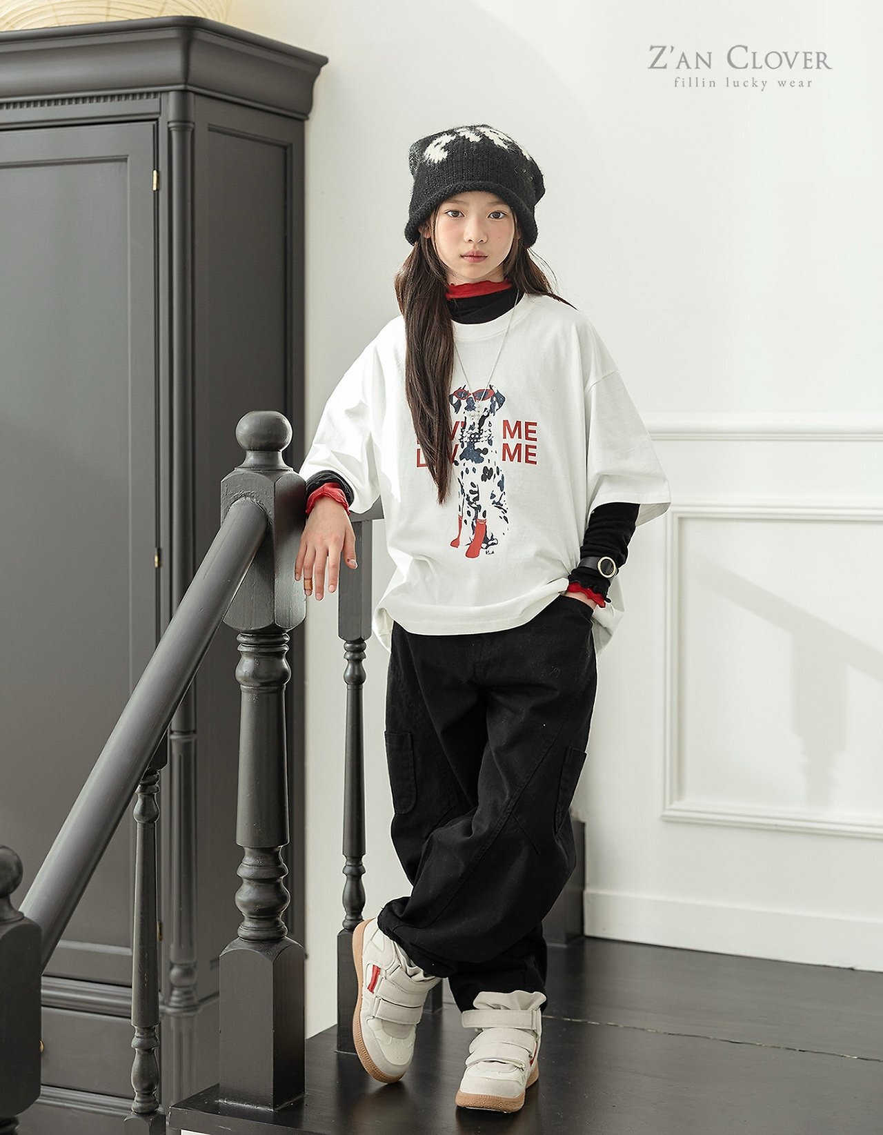 ZAN CLOVER［取寄］curve cargo pants 26winter
