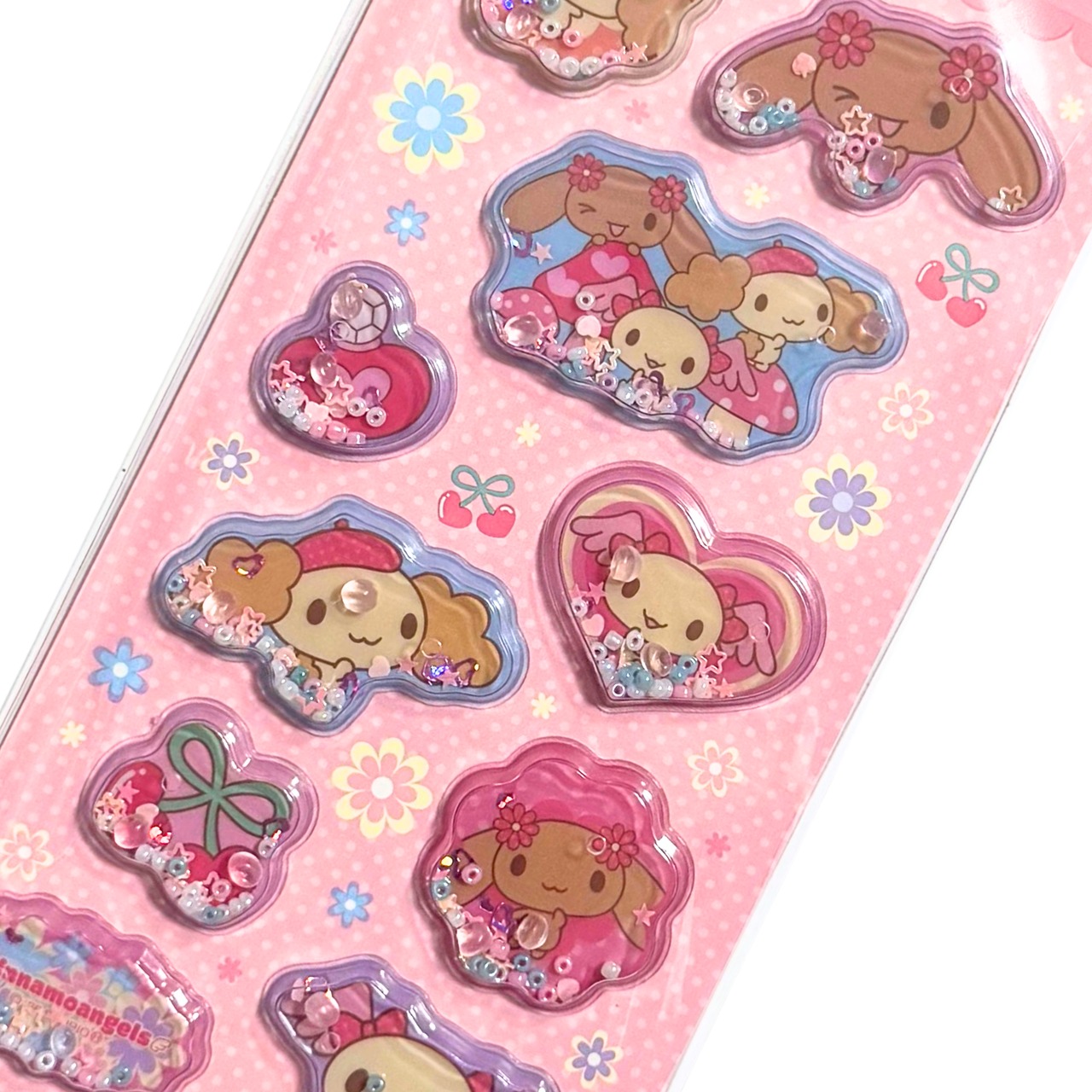 ティーシーピー　サンリオ　シナモエンジェルス　シャカシャカシール（香り玉入り）フラワー - 2