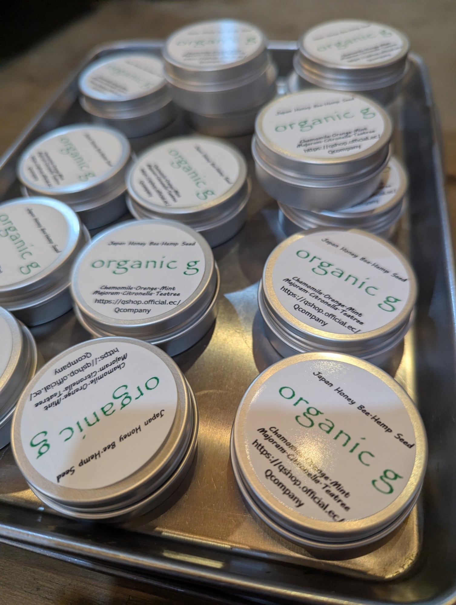 organic g 日本蜜蜂蜜蝋クリーム 25g | Qcompany
