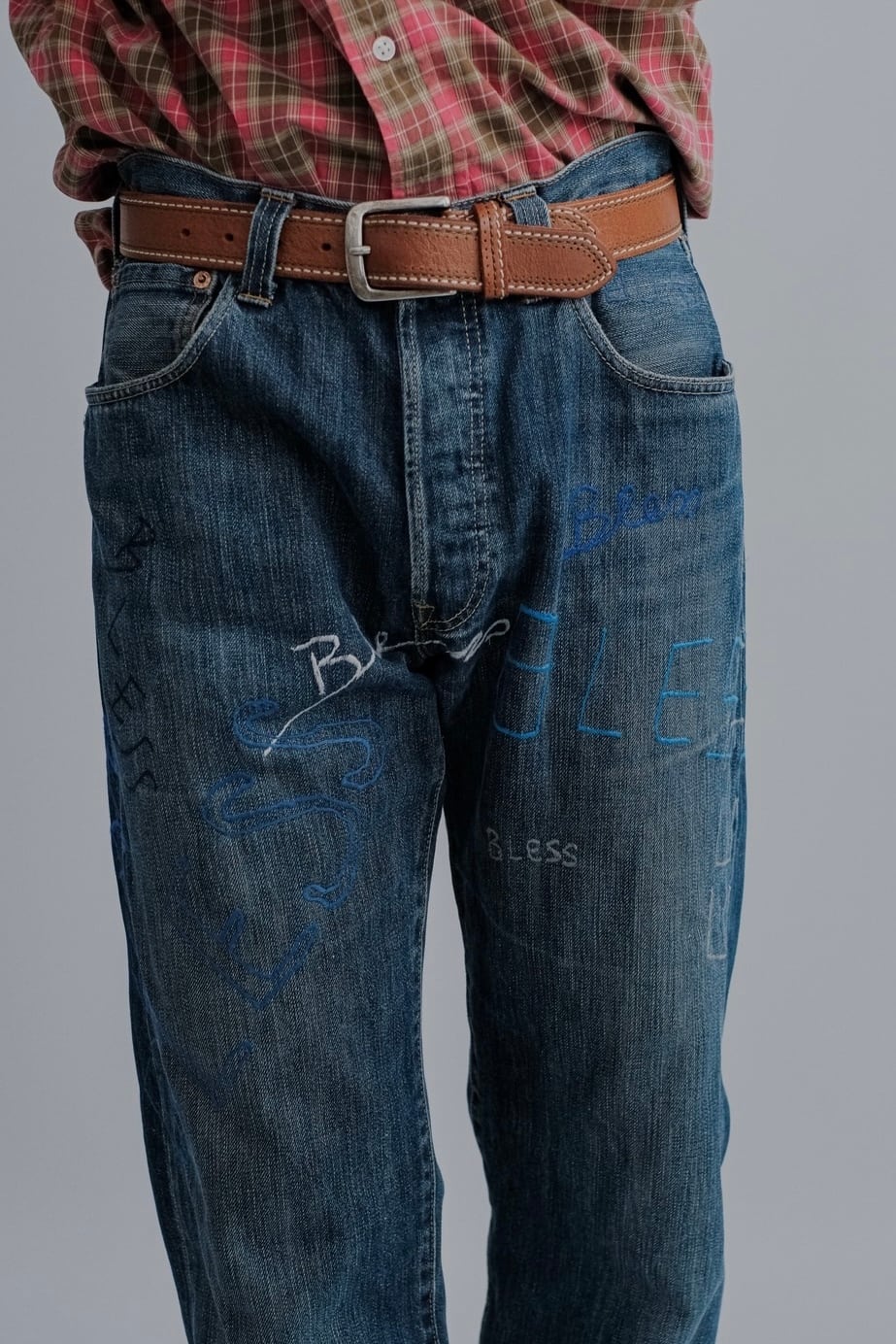 BLESS】EMBROIDERY JEANS | puzzle