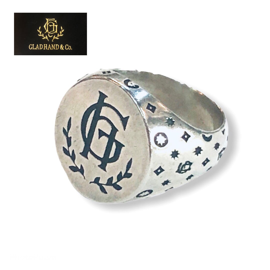 【GLAD HAND JEWELRY】グラッドハンド ジュエリーFAMILY CREST RING ファミリークレストリング　シルバー925 |  JUNKBLUES powered by BASE