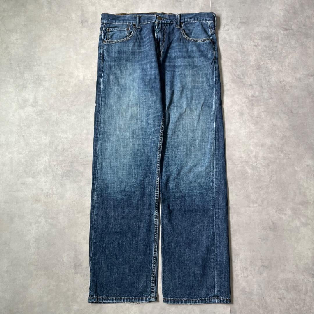 リーバイス569 Levis W32 ブルーデニム 青 ヒゲ 古着 16771
