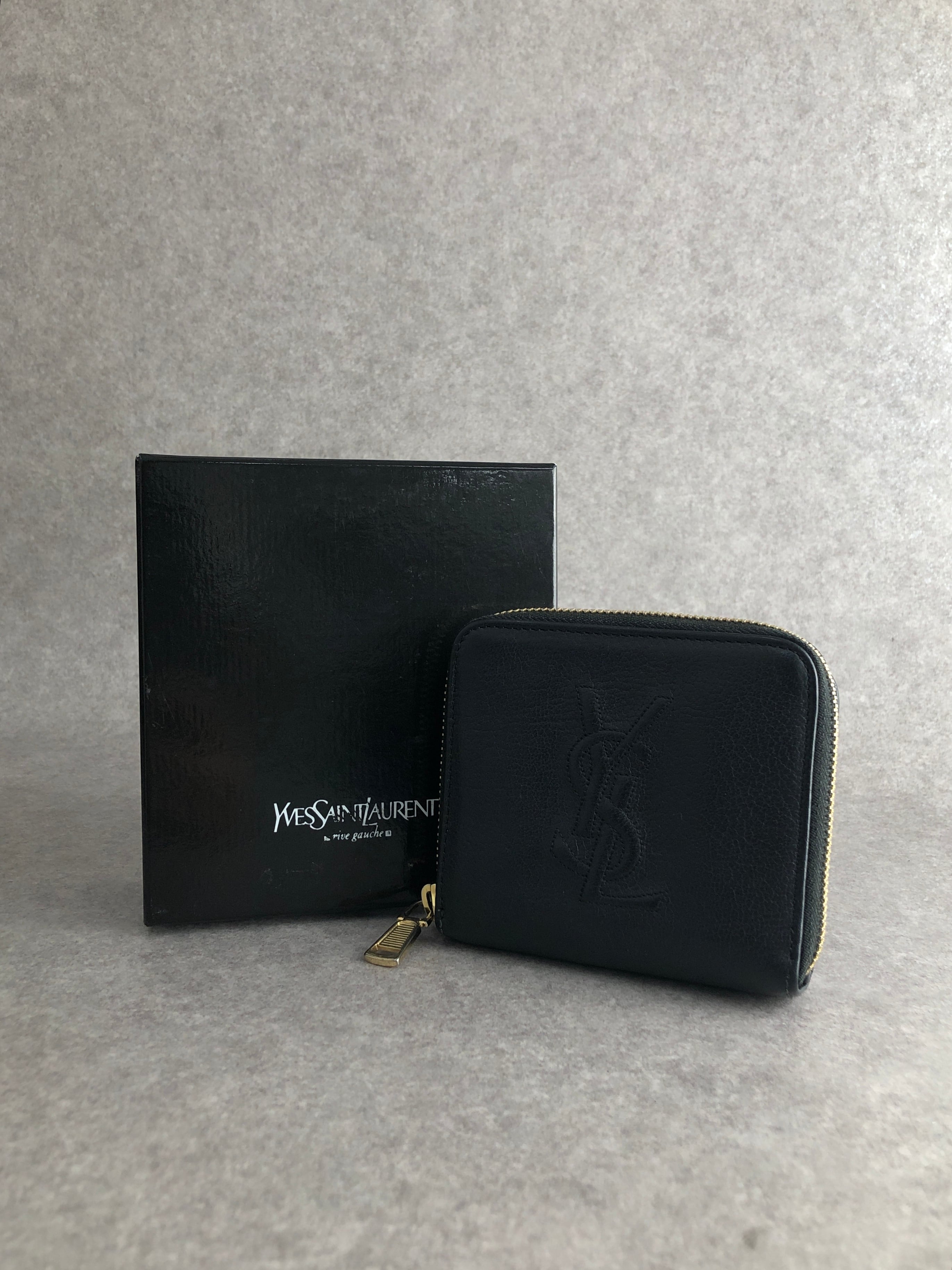 Yves Saint Laurent イヴ・サンローラン キーケース ブラック YSL 5連