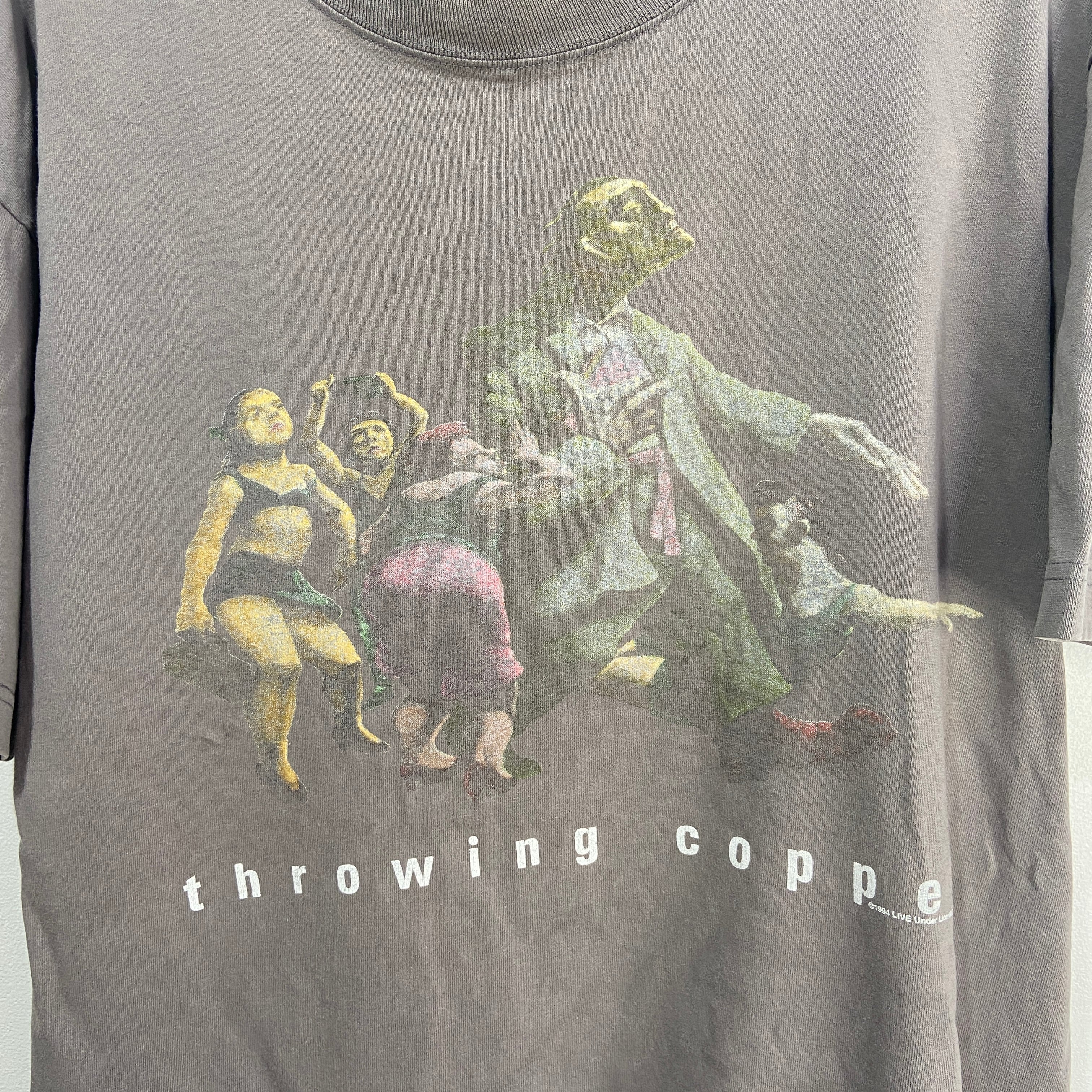 『送料無料』90s Live throwing copper バンドTシャツ　anvil | 古着屋 Uan powered by BASE