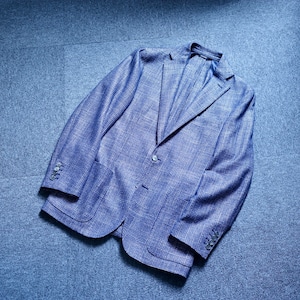 Loro Piana CASHMERE / SILK GLENCHECK JACKET《48》