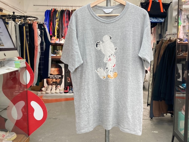 UNUSED × WEBER × DISNEY MICKEY MOUCE DESIGN TEE GREY 3 35KE5051