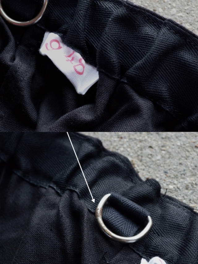 East German Army 80s Custom Dyed Black Dead Stock Fade Black Work Trouser 東ドイツ軍 1980年代 ワークトラウザー