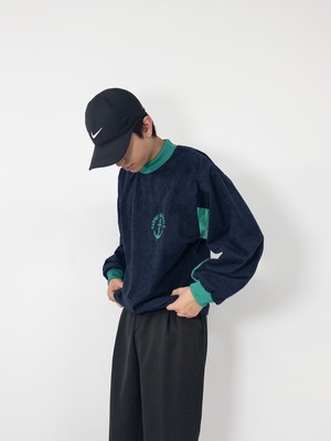 French Marine Nationale "別珍" Two-Tone Sweatshirt