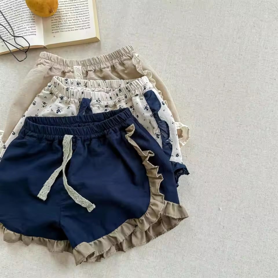 フリルショートパンツ