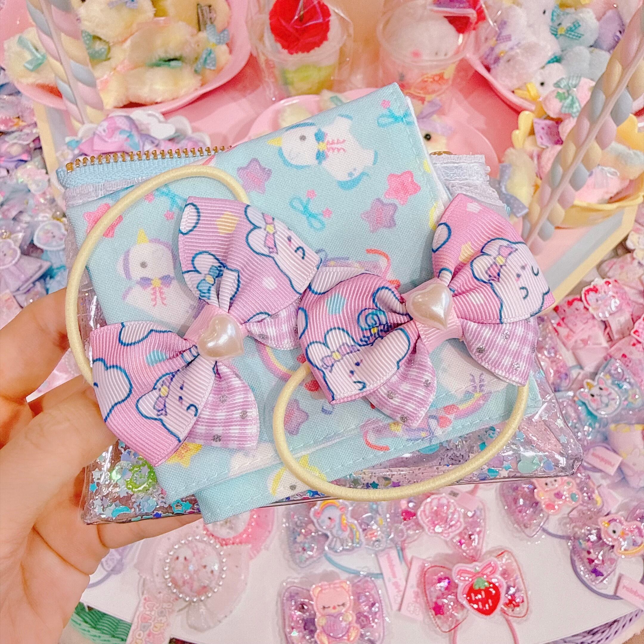 【R15】37-3 2000円福袋（ポーチ&ツインヘアゴム&ハンカチ）