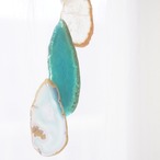 Clear Drops 07 - アゲートヒーリングチャイム / Agate Sun Catcher Wind Chime 462