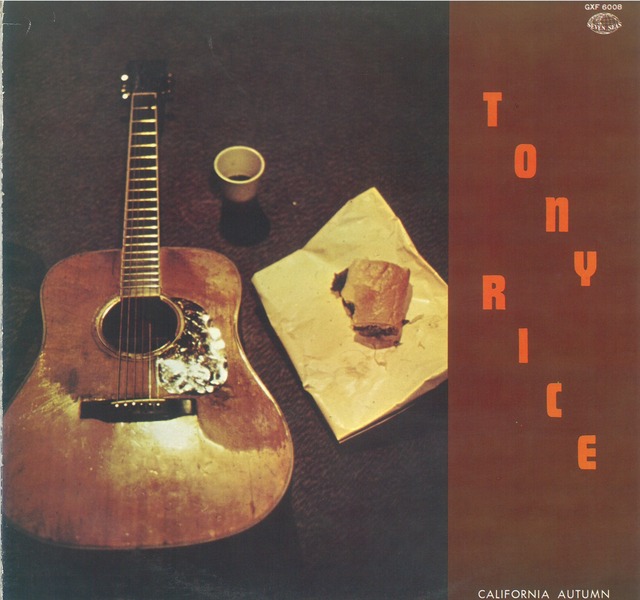 TONY RICE / CALIFORNIA AUTUMN (LP) 日本盤