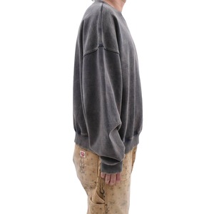 【WE11DONE】DARK NAVY BLEACHED SWEATSHIRT