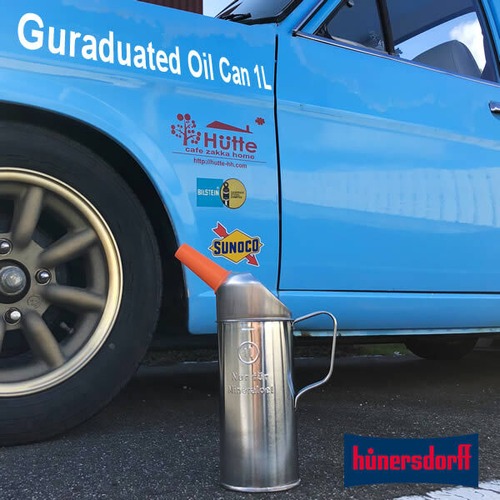 Guraduated Oil Can 1L グラデュエートオイルカン 1L Hunersdorff社 DETAIL ドイツ