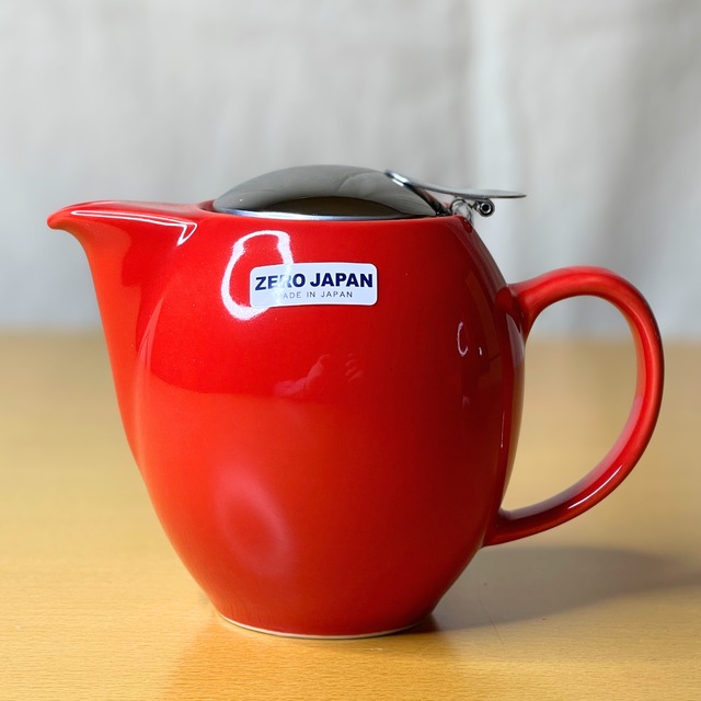 ZEROJAPAN ユニバーサル ティーポット 350cc トマト ( レッド ) | BBN-01 TO | 日本製 陶器 美濃焼