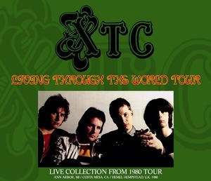 NEW XTC  LIVING THROUGH THE WORLD TOUR: LIVE COLLECTION FROM 1980 TOUR 　3CDR  Free Shipping
