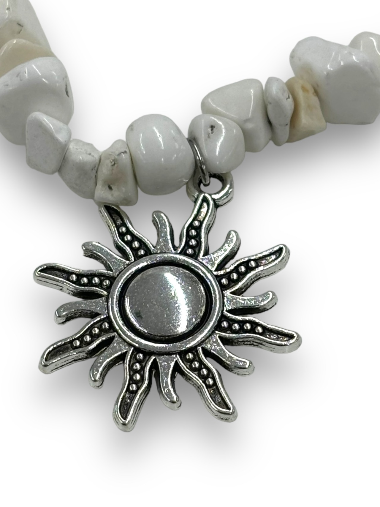 【PLANET STUDIO】stone sun necklace