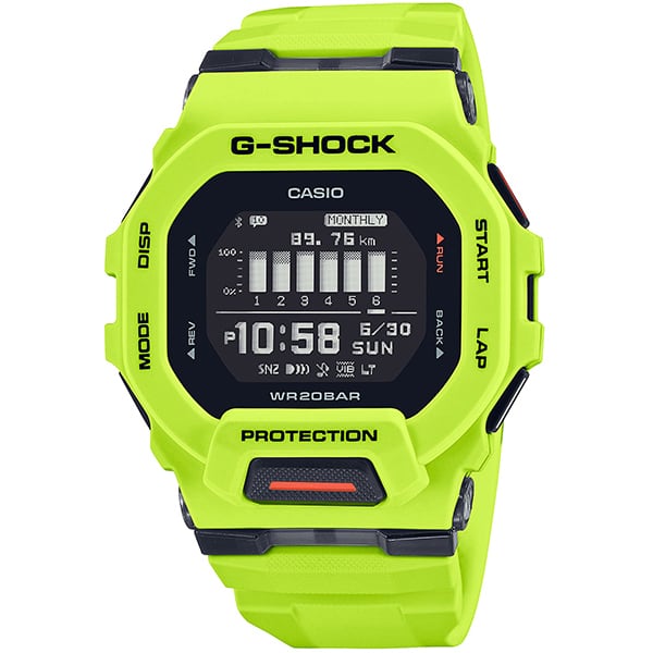 カシオ G-SHOCK GBD-200-9JF [20気圧防水 歩数・カロリー・距離計測